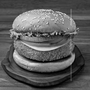 Korean Cheese Burger