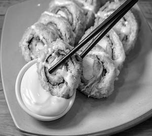 Deep Fry Prawn Kimbap