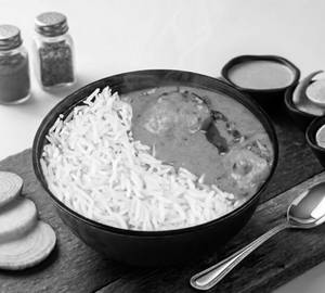 Kadhi Chawal Bowl