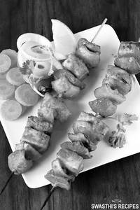 Tandoori paneer & vegetable
