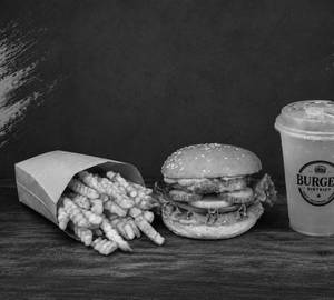 Chicken Treat (Premium Chicken Burger + Peri Peri Fries + Mocktail)