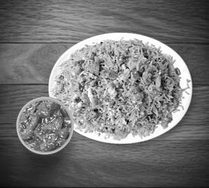Chicken Egg Fried Rice With Chilli Fish (4Pcs)