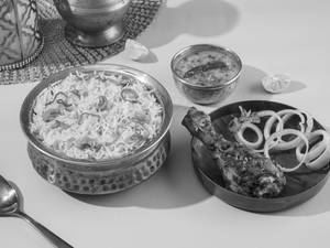 Tangdi Chicken Ghee Rice