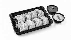 Cheese Jalapeno Steamed Momo
