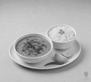 Tadka Dal With Rice