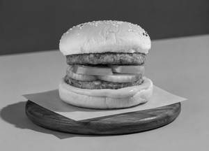 Double Herb Garden Veg Burger