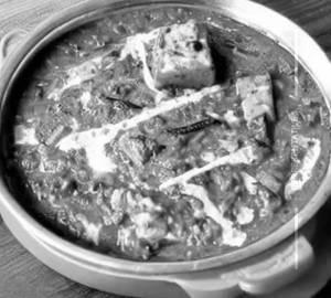 Jain Palak Paneer