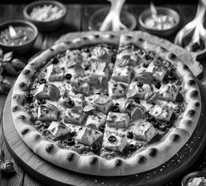Paneer Per Peri Veg Pizza Large