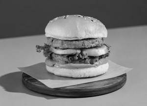 Double Grilled Chicken Burger