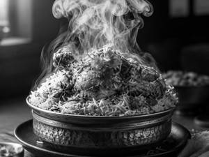 Smoke Biryani (sweet In Taste)