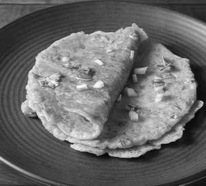 Besan Onion Tomato  Chilla