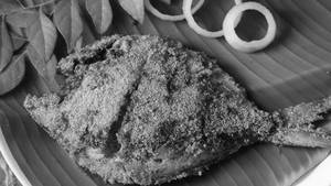 Pomfret Rawa Fry