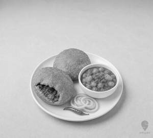 Pyaz Kachori With Sabzi