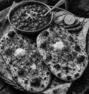 Brother's Special Amritsari Kulcha With Chole