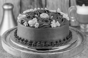 Milk Chocolate Truffle Cake