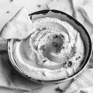 Hummus with Olive Bread