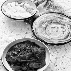 Malabar Chicken + Malabari Parantha