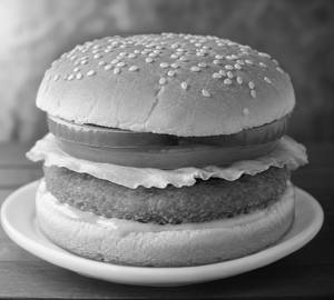 Normal veg burger