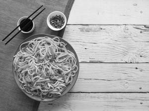 Garlic noodles