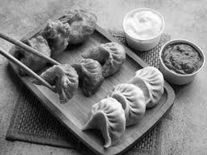 Steam Momos And Fried Momos