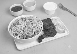 Chicken Noodles + Quarter Tandoori Chicken