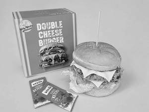 Double Cheese Chicken Burger