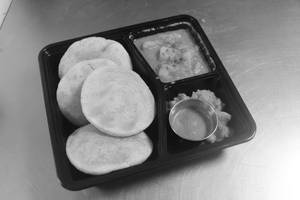 Puri Bhaji ( 4 Puri + Aloo Sabzi )
