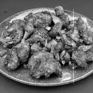 Chicken mushroom fried