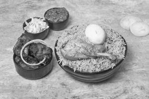 Chicken Biryani Quater + Chicken 65 (3 Pcs)