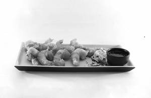 Golden Fried Prawns