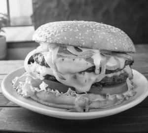 Double cheese burger