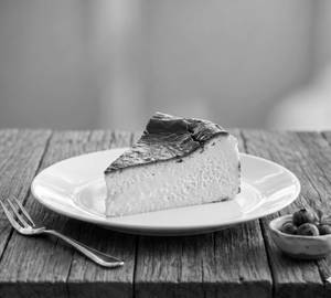 Burnt Basque Cheesecake Slice