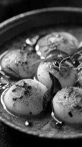 Sambar mini idli