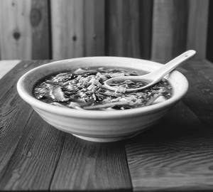 Chicken hot and sour soup