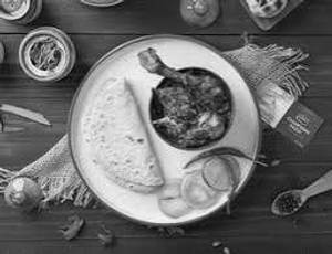 Chicken +Roti 4Pices