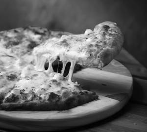 Four cheese pizza