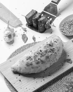 Tandoori Paneer Tikka Garlic Bread.