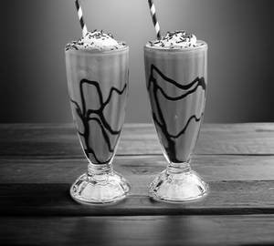 Rich chocolate shake