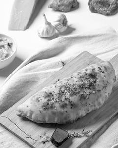 Mushroom Truffle Garlic Bread.