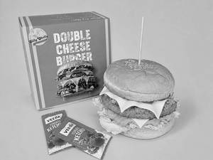 Double Cheese Veg Burger