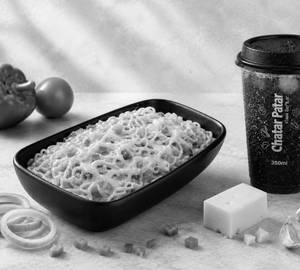 Cheese Garlic Maggi  + Masala Cola