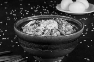 Sticky Fried Rice Egg