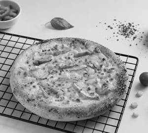 Corn capsicum pizza