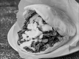 Chicken Kulcha Shawarma Roll (2pc)