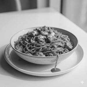 Szechwan noodles veg egg chicken mixed