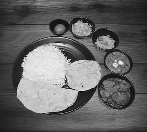 Chicken thali