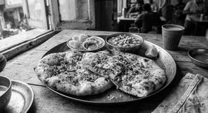 Sethi Special Stuffed Kulcha