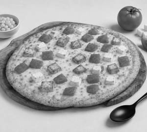 Paneer tomato pizza
