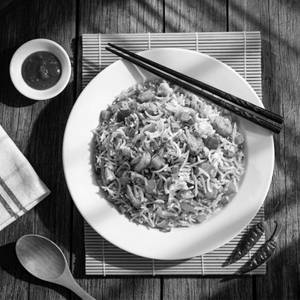 Fast Food Style Chicken Rice + Free Dessert