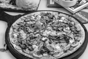 Mushroom & Feta Pizza [12 inches]
